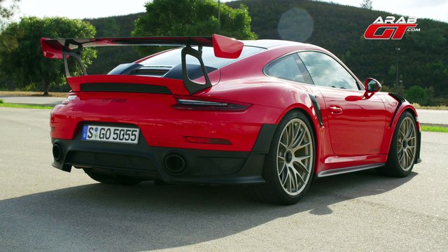 تسارع و صوت بورش جي تي 2 ار اس Porsche 911 GT2 RS Acceleration 2019