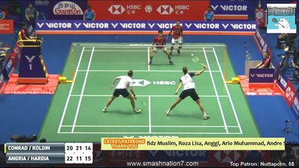 Part 2- Mads CONRAD-PETERSEN/ Mads Pieler KOLDING vs Berry ANGRIAWAN/ Hardianto HARDIANTO - MD  R32