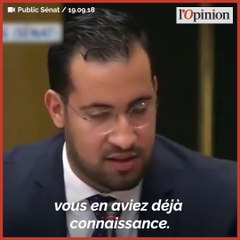 Ce qu’il faut retenir de l’audition d’Alexandre Benalla au Sénat