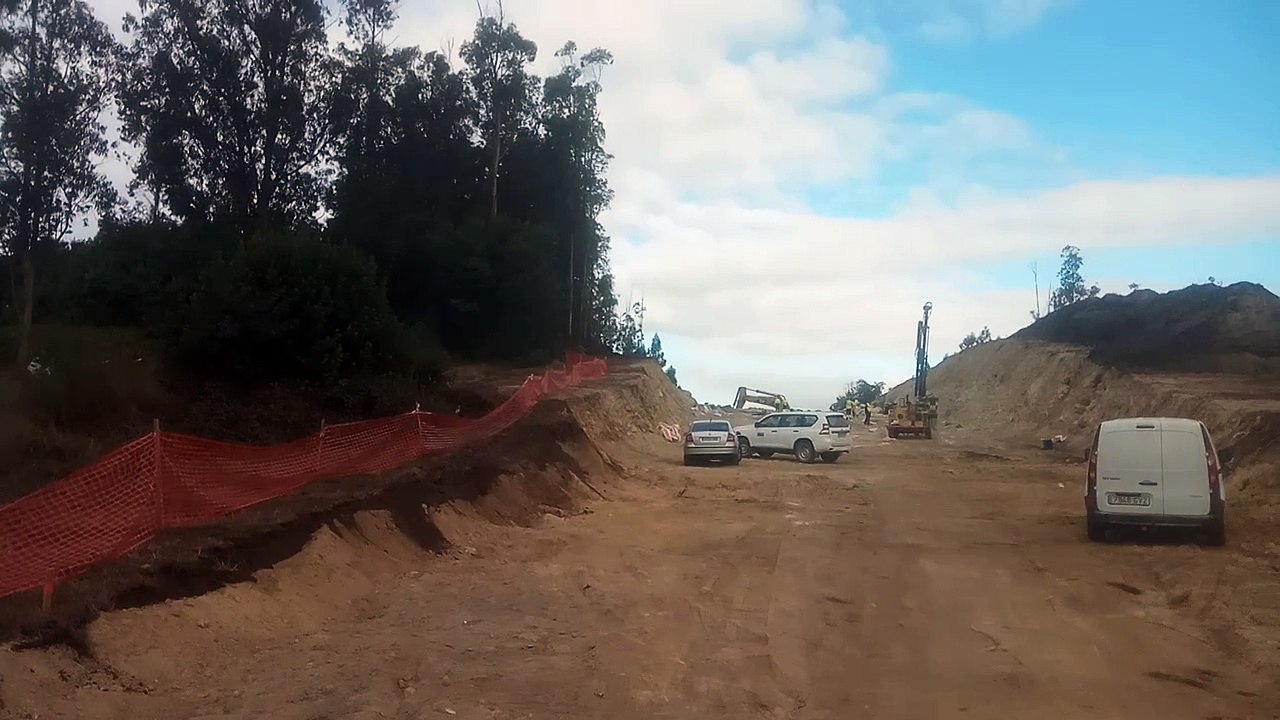 Obras na Variante de Ser
