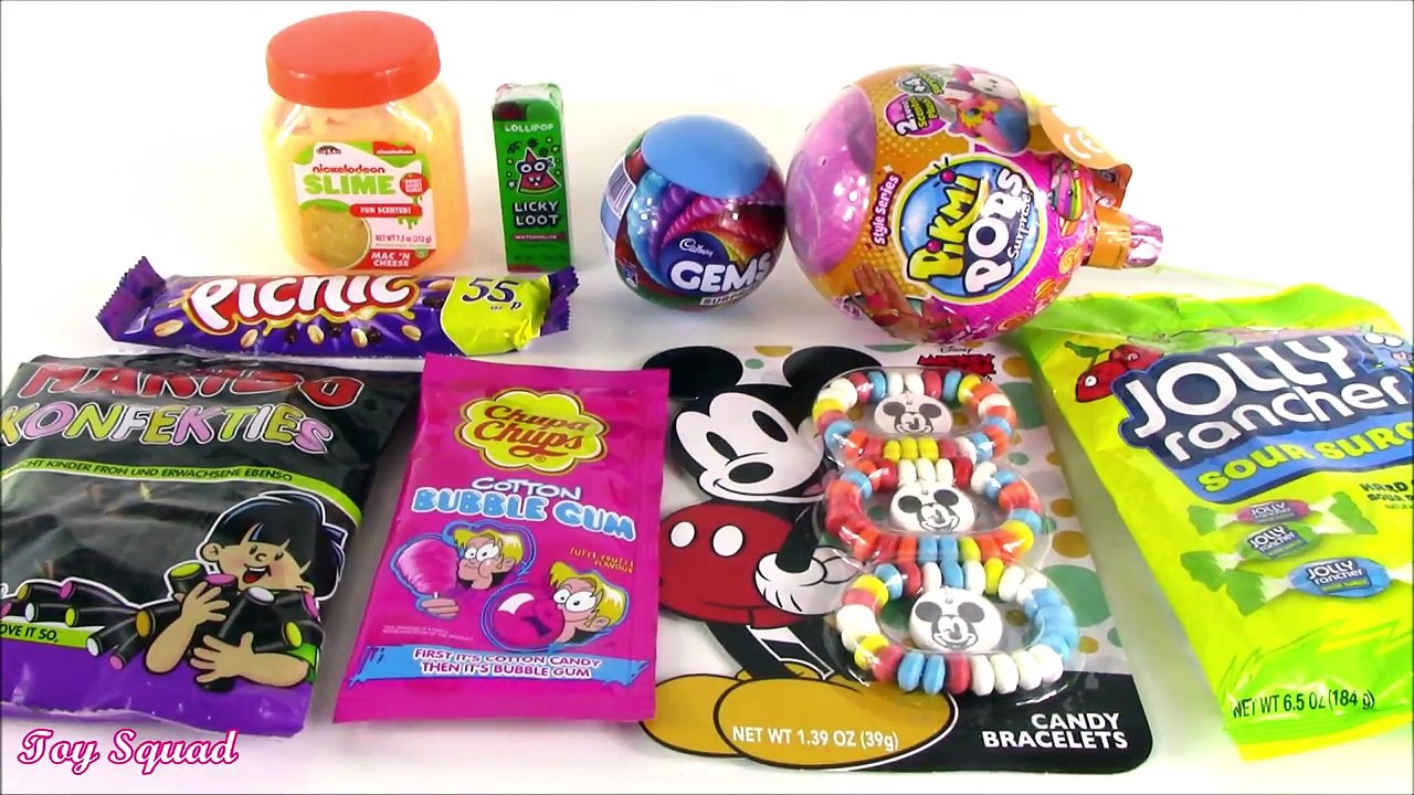 CANDY BONANZA! Chupa Chups Magic Cotton Candy GUM! Mac 'N Cheese SLIME! Sugar Br