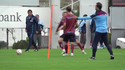 Spor Trabzonspor'un Antrenmanında Moral Bozan Sakatlık