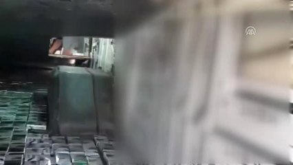 Kaçak Sigaraları Araçların Kaportasına Saklamışlar