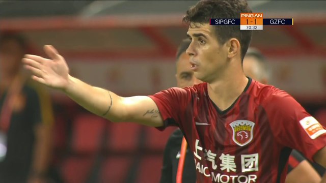 Chine : Oscar brille avec deux passes décisives