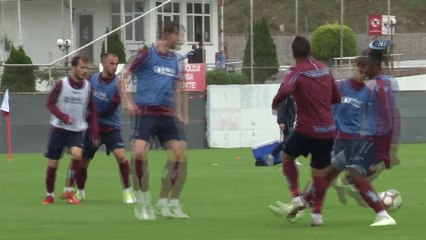 Trabzonspor, Göztepe maçının hazırlıklarını sürdürdü