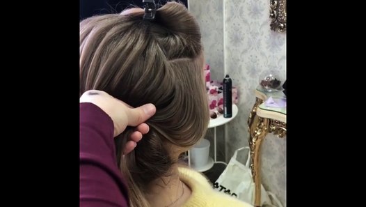 Forced haircut women Quick&EverydayEasy and Beautiful 