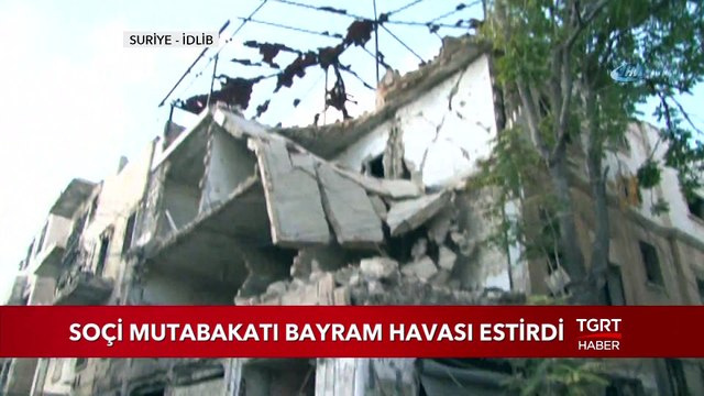 TGRT Haber Ve İhlas Haber Ajansı İdlib'de