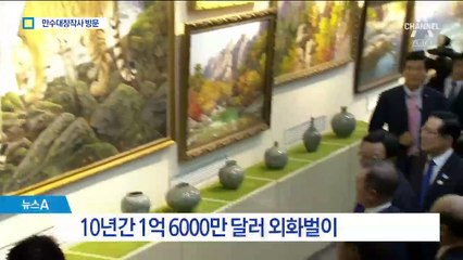 ‘외화 벌이’ 제재 대상 만수대창작사 방문, 왜?