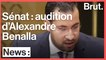 "Je n'étais pas le garde du corps d'Emmanuel Macron" : audition d'Alexandre Benalla