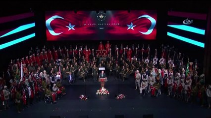 Cumhurbaşkanı Erdoğan Gaziler Günü Töreni'nde Konuştu