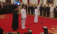 Presiden Joko Widodo Lantik Gubernur dan Wagub NTB Terpilih
