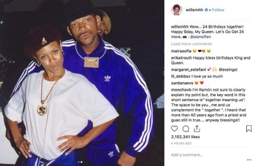 Will Smith lobt Frau Jada an ihrem Geburtstag