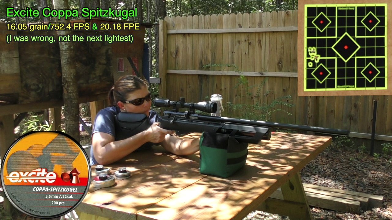 Airgun Angie Shooting the Gauntlet's Favorites...
