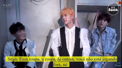 [BANGTAN BOMB] Behind story at morning of MUSIC BANK day (180831) legendado