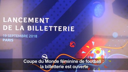 Ouverture de la billetterie du mondial de foot féminin