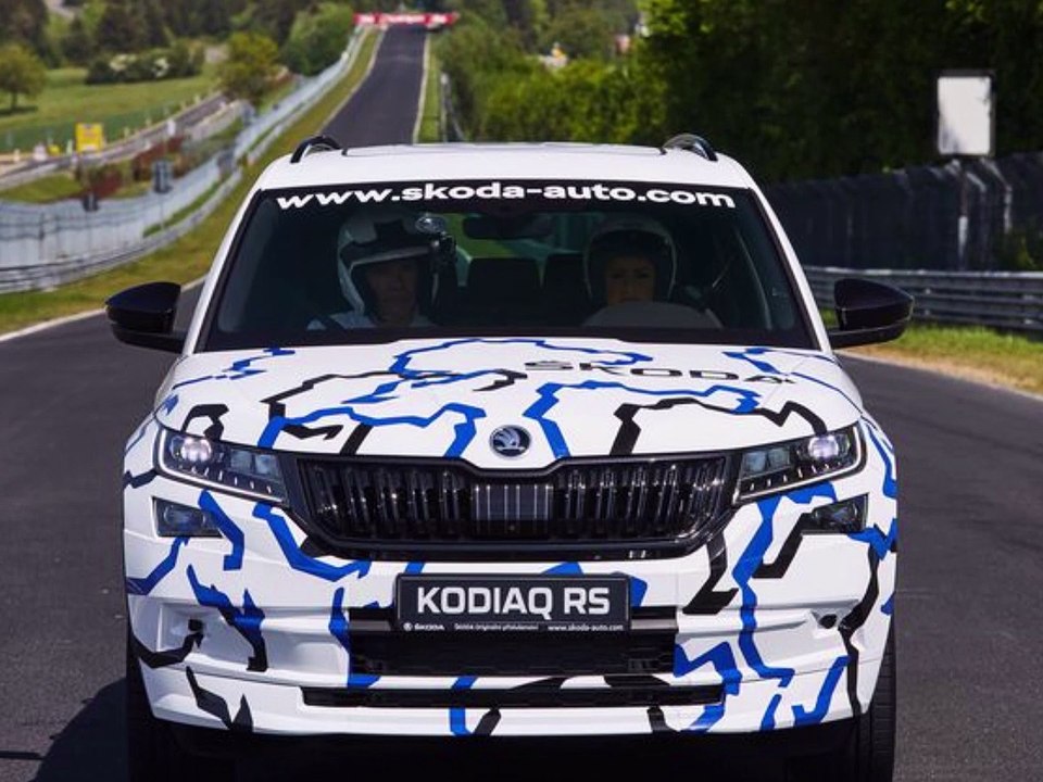 new SKODA KODIAQ RS 2019 world premiere