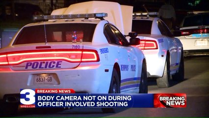 Officer's Body Camera Wasn't On During Shooting