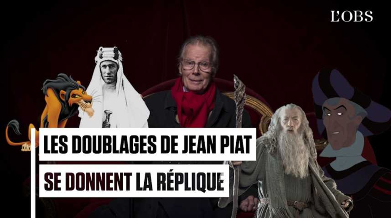 Scar, Gandalf, Lawrence d’Arabie, Frollo : quand les doublages de Jean Piat se répondent