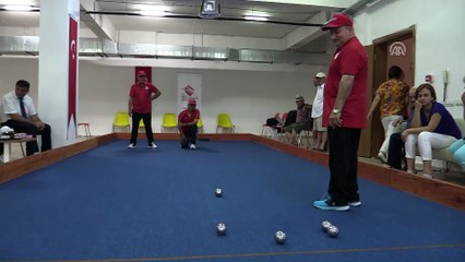 Alanya'da Kıbrıs gazileri 'bocce' takımı kurdu - ANTALYA