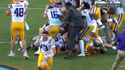 Game-winning kicks by Holy Cross, LSU share a common bond: Coach Bob Chesney