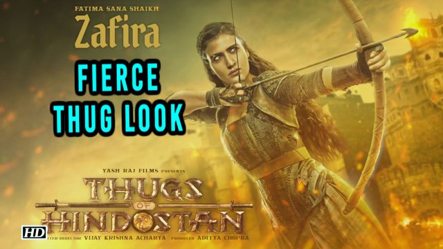 Fatima Sana Shaikh's FIERCE THUG Look | Thugs of Hindostan