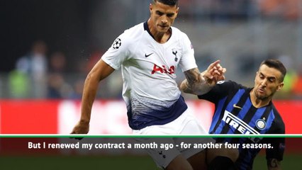 Download Video: Lamela happy at Spurs, plays down Serie A rumours