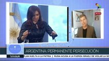 Argentina: permanente persecución contra Cristina Fernández