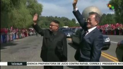 Finaliza con éxito primera reunión de la cumbre de las dos Coreas