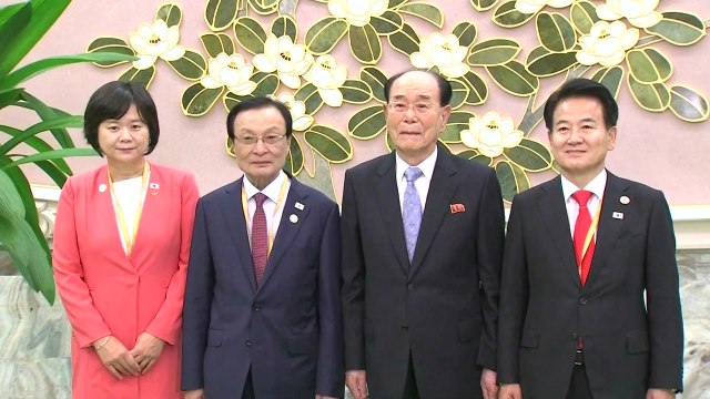 여야 3당 대표, 우여곡절 끝에 김영남 회동 / YTN