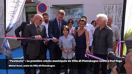 "Posidonia" : La première crèche municipale de Ville-di-Pietrabugno ouvre à Port-Toga
