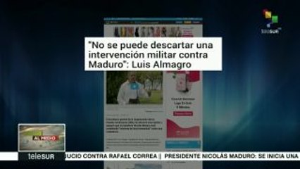 Impulsan matriz informativa para intervención militar en Venezuela