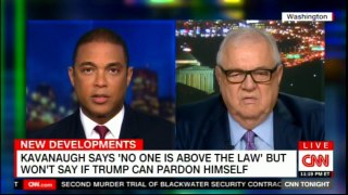 Kavanaugh says 'NO ONE IS ABOVE THE LAW' But won't say if Donald Trump can pardon himself. #DonaldTrump #CNN #News #Kavanaugh