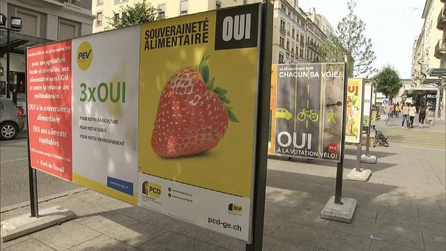Suíços levam a alimentação sustentável a referendo