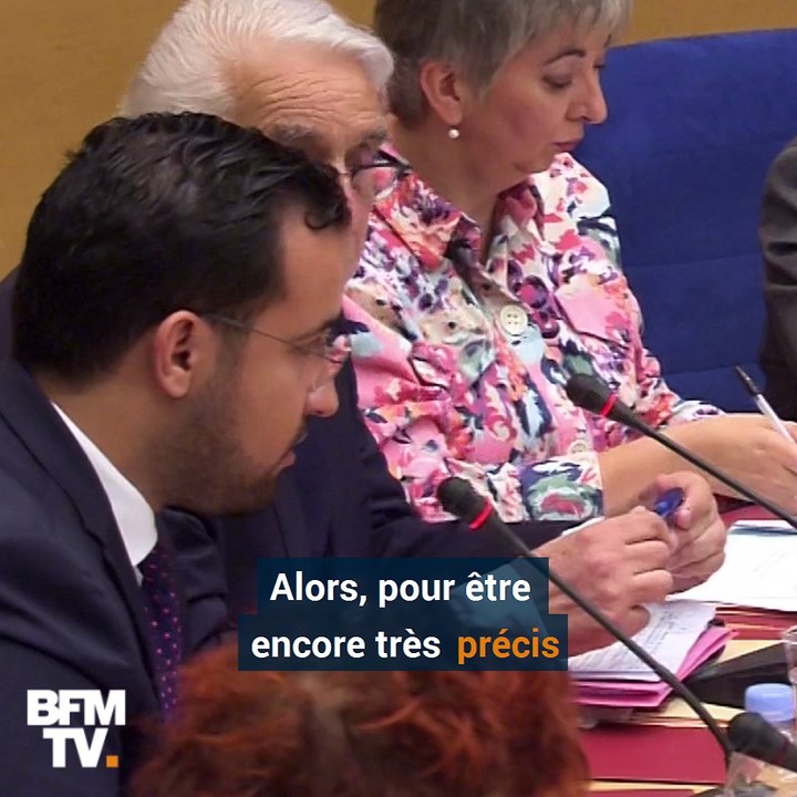 Aujourd’hui Benalla a tenu à être “précis, précis, précis… précis.”