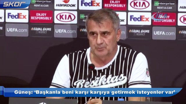 Şenol Güneş'ten golcu isme gönderme