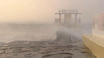 Tempestade Ali abate-se sobre a Irlanda