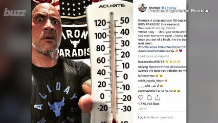 'The Rock's' Latest Instagram Cheat Meal Stirs Up Questions