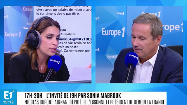Affaire Benalla : ce feuilleton me fatigue , assure Dupont-Aignan