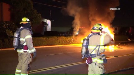 Street Racing Suspected in Fiery California Crash