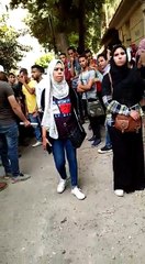 خريجو معهد التمريض يتجمعون أمام التعليم العالي للمطالبة بتعديل التنسيق