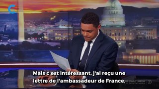 Trevor Noah répond à l’Ambassadeur de France sur « l’africanité » des joueurs français