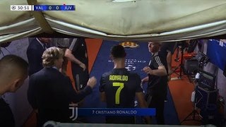 Ronaldo Red Card - Valencia vs Juventus - UCL 19/09/18