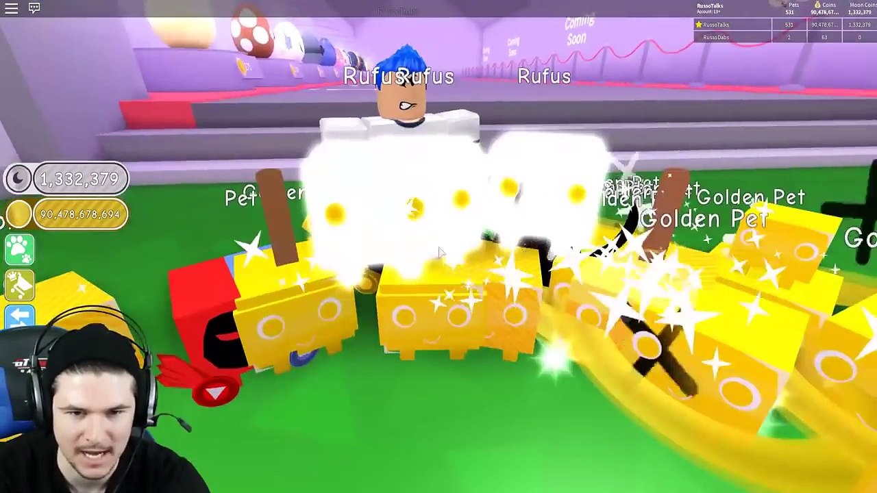 So I Started a New Account In Pet Simulator With The Rarest Pets Ever (Roblox)