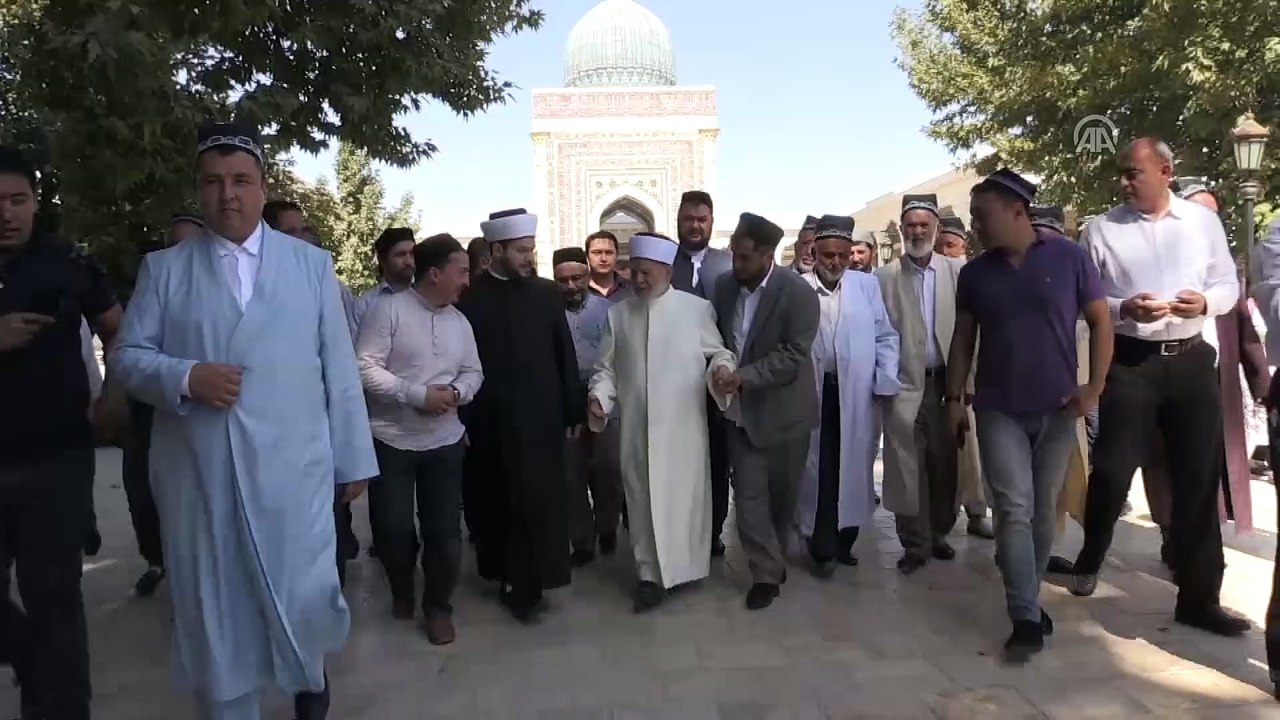 Ünlü hadis alimi Muhammed Avvame Özbekistan'da - SEMERKANT
