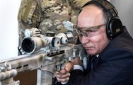 Putin, Keskin Nişancı Tüfeği ile 600 Metreden Hedefi Vurdu