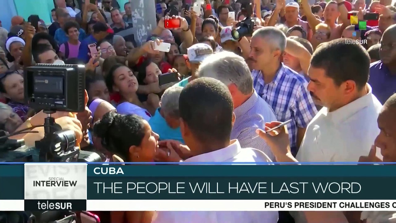 Diaz-Canel: The US Blockade against Cuba is Inhumane