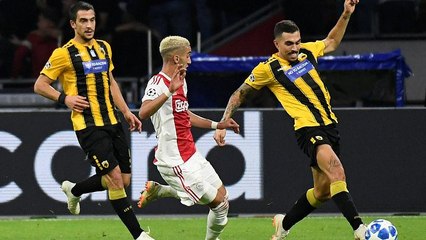 Champions League: Ήττα 3-0 της ΑΕΚ στην Ολλανδία από τον Άγιαξ