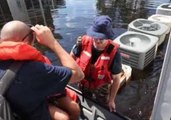 Coast Guard Gets People Out of Flooded South Carolina Apartment Complex