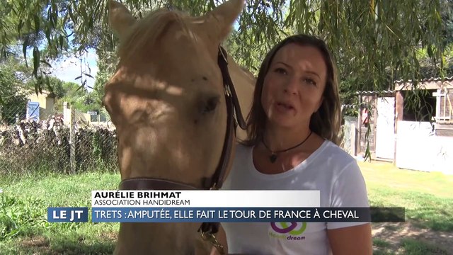 Trets - Amputée, elle prépare son tour de France à cheval - REPORTAGE