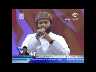 أداء المنشد العماني محمد الوهيبي في السهرة الثانية لمنشد الشارقة 7